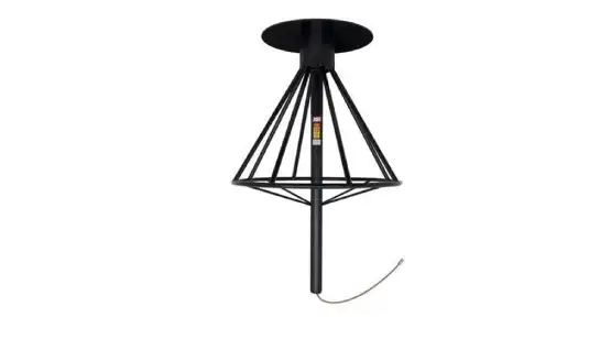 Military Shipboard Wideband Discone Antenna 30 -3000MHz